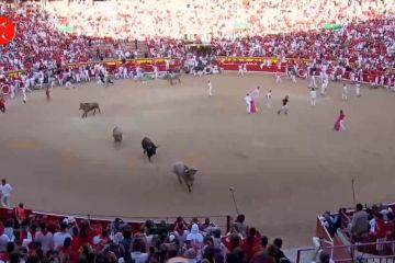 Festival San Fermin kembali digelar di Spanyol