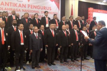 Gubernur Maluku lantik Sekretaris Kota Ambon jadi ketua KONI