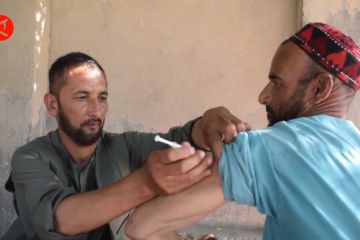 Kampanye vaksinasi COVID-19 diluncurkan di Afghanistan utara