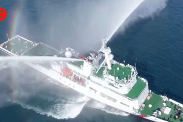 Kapal patroli maritim terbesar di Selat Taiwan beroperasi di Fuzhou