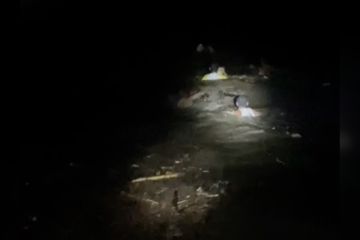 KM Cahaya Arafah tenggelam di perairan Halmahera Selatan