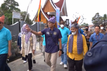 Menparekraf dorong desa di Sumbar jadi wisata berkelanjutan