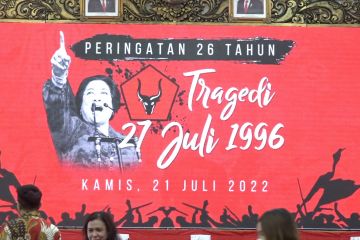 Peringati tragedi 27 Juli 1996,  PDIP tekankan nilai demokrasi