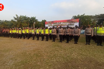 Polisi siagakan 1.300 personel untuk pengaman kegiatan bulan Suro