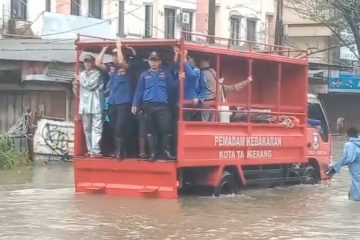 Polrestro Tangerang Kota siaga penanganan banjir dan evakuasi warga