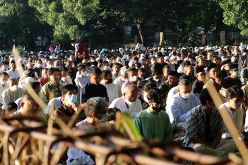 3 ribu jamaah Muhamadiyah ikuti shalat Idul Adha di Bandung