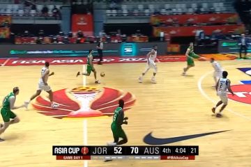 Australia menang laga pertama fase grup FIBA Asia Cup 2022