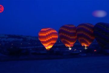 Cappadocia di Turki akan gelar festival balon udara internasional