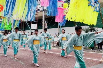 Dua tahun absen, Festival Tanabata Jepang kembali digelar