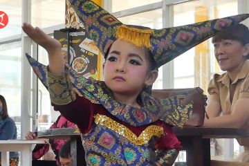Lomba peragaan busana Temanggung meriahkan hari anak nasional
