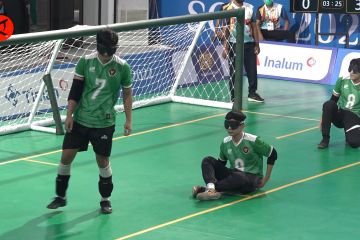 Timnas goalball putra Indonesia taklukkan Kamboja