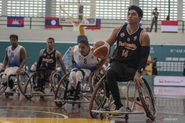 Bola basket kursi roda Indonesia tutup APG 2022 dengan dua perunggu