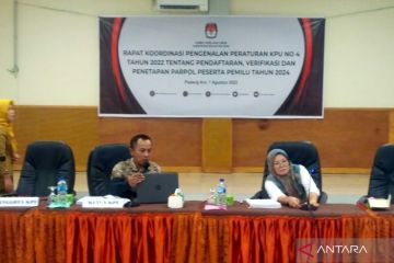 KPU Solok Selatan sosialisasikan regulasi Pemilu 2024