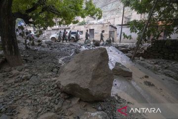 Dampak banjir di Iran
