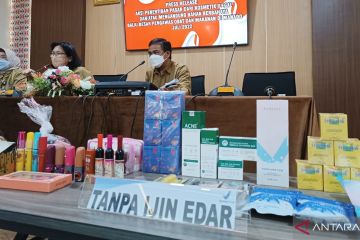 BBPOM Manado pidanakan pengedar kosmetik daring tanpa izin edar