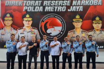 Lapas Jakarta dan Polda Metro Jaya berkolaborasi perangi narkoba