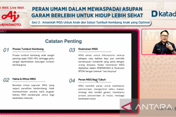 Dokter: Orang tua jangan takut beri bumbu tambahan pada MPASI