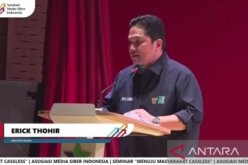 Erick Thohir: RI tidak boleh hanya jadi pasar di era digitalisasi