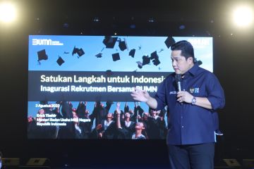 Erick Thohir: Vaksin COVID-19 BUMN buatan Bio Farma hampir rampung