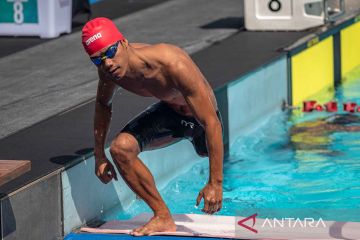 Jendi Panggabean pecah rekor gaya kupu-kupu 100 meter putra ASEAN Para Games 2022