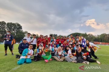 Tim Indonesia sebarkan virus persaudaraan saat hadapi Kamboja di APG