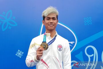 Jendi Pangabean sapu bersih lima medali emas para-renang