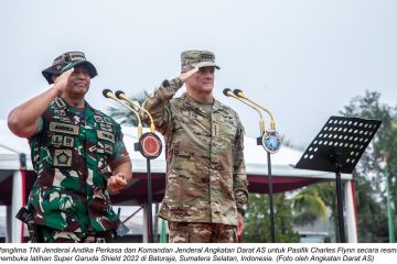 Latihan Super Garuda Shield 2022 resmi dibuka