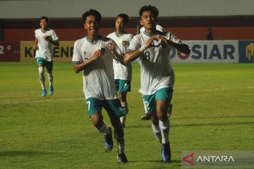 Indonesia U-16 bantai Singapura U-16 sembilan gol tanpa balas