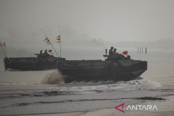 Operasi pendaratan Latihan Bersama Super Garuda Shield 2022