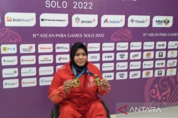 Indonesia borong sepuluh medali emas para angkat berat hari kelima