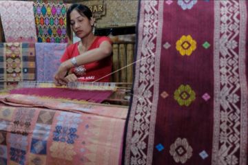 Kain tenun cagcag Jembrana tembus ekspor ke AS