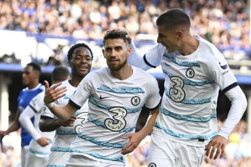 Chelsea bungkam Everton 1-0 berkat penalti Jorginho