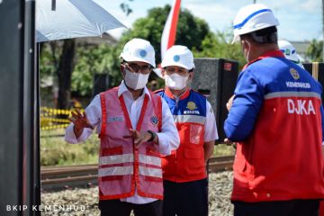 Kemenhub siapkan antisipasi kemacetan pembangunan rel Simpang Joglo