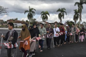 Tunanetra turut rayakan HUT RI