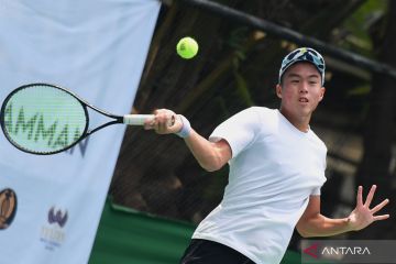 Tim tenis putra Indonesia awali SEA Games Kamboja dengan kalahkan Laos