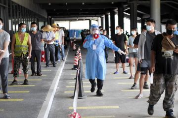 Ribuan orang dikerahkan untuk bantu atasi COVID-19 di Hainan, China