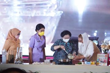 Megawati: Memasak rekatkan kasih sayang keluarga dan penuhi gizi anak