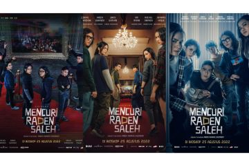 Film "Mencuri Raden Saleh" rilis enam poster baru penuh aksi