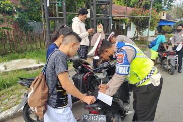 Pelanggaran helm tertinggi di Papua Barat