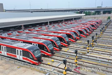 KAI mulai siapkan kelengkapan Depo LRT Jabodebek di Bekasi