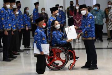 Atlet-Atlet Berprestasi Diangkat Jadi PNS