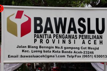 11 nama jajaran Panwaslih Aceh dicatut parpol di Sipol