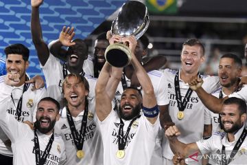 Real Madrid juara Super Cup