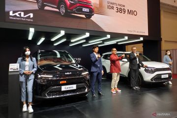 Kia boyong Carens, Sportage, dan Sorento HEV di GIIAS 2022