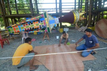 Pembuatan Tabuik Pariaman