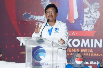 Turnamen Tenis Meja Piala Menkominfo digelar jelang 17 Agustus