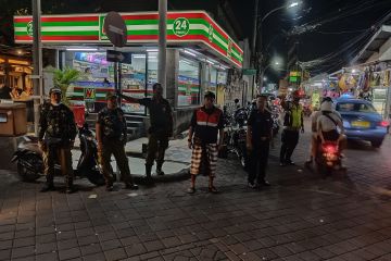 Kapolresta Denpasar ikut patroli di Kuta untuk keamanan wisatawan