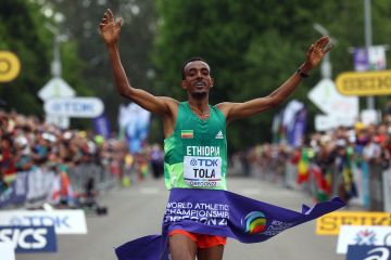 Tola mundur dari London Marathon 2022 karena kelelahan otot