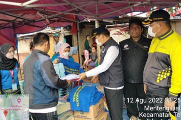 Pemkot Jaksel salurkan bantuan ke korban kebakaran Tebet