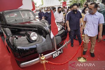 Pameran arsip dan mobil kepresidenan sambut HUT RI resmi dibuka